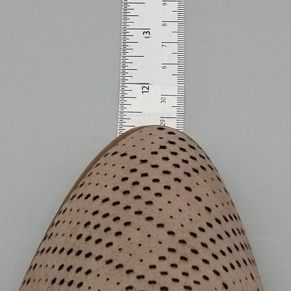 BKE Shoes Womens Lolita Brown‎ 9.5 Ankle Boots Perforated Back Zip Pointed Toe
